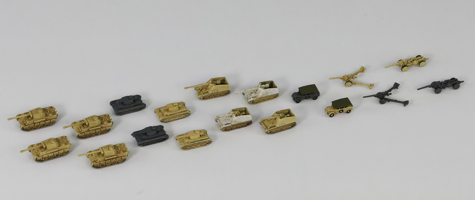 MI05 1/700 WWII ドイツ軍用車両セット 2 – ピットロード