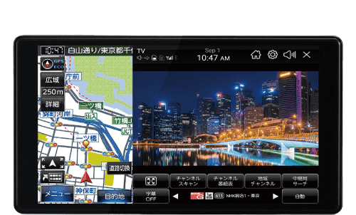 PNM75F PNM85F 製品仕様｜ポータブルカーナビゲーション｜PIXYDA