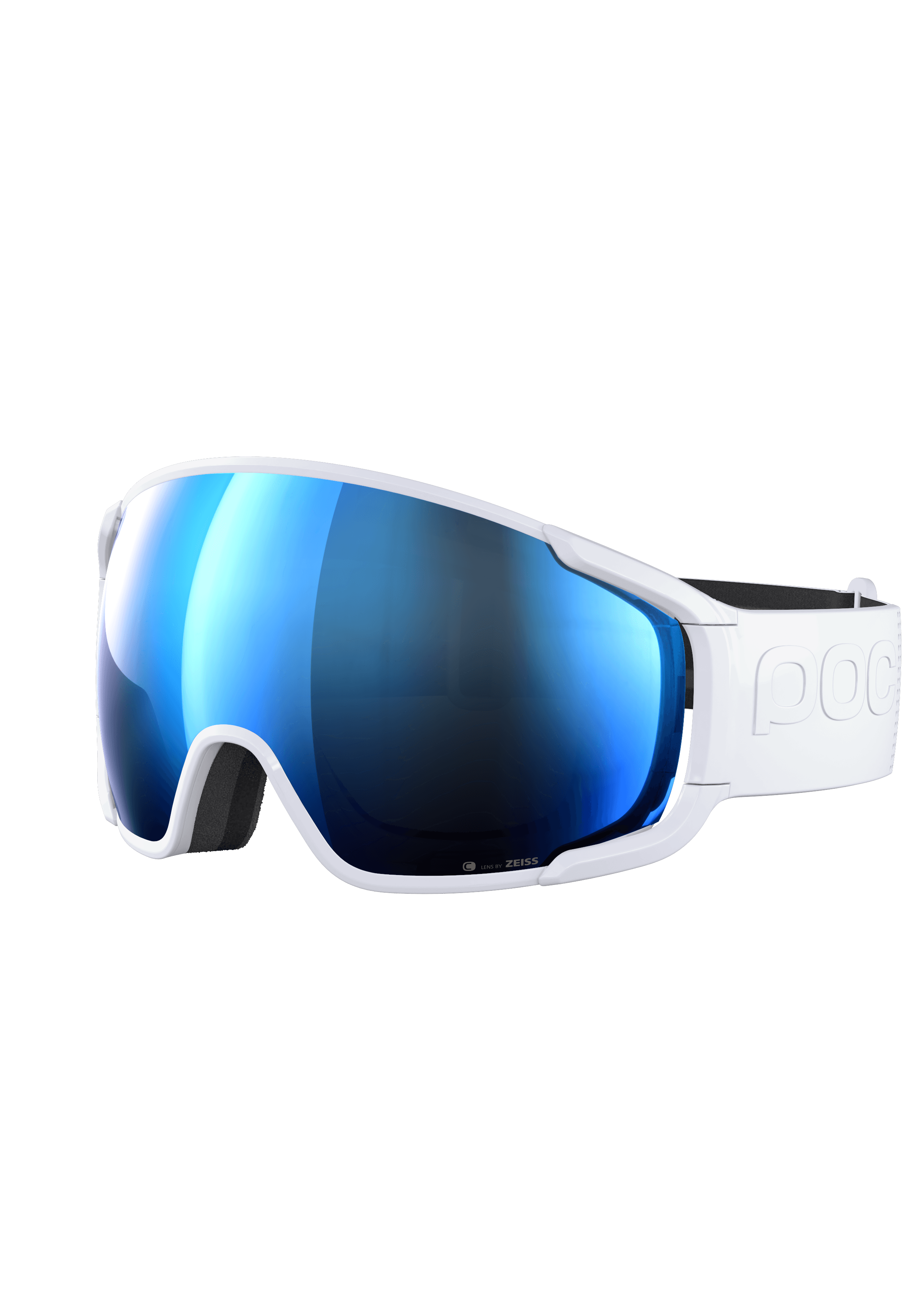 Zonula Wide Fit Ski Goggles in Hydrogen White | Ski Eyewear | POC (US)