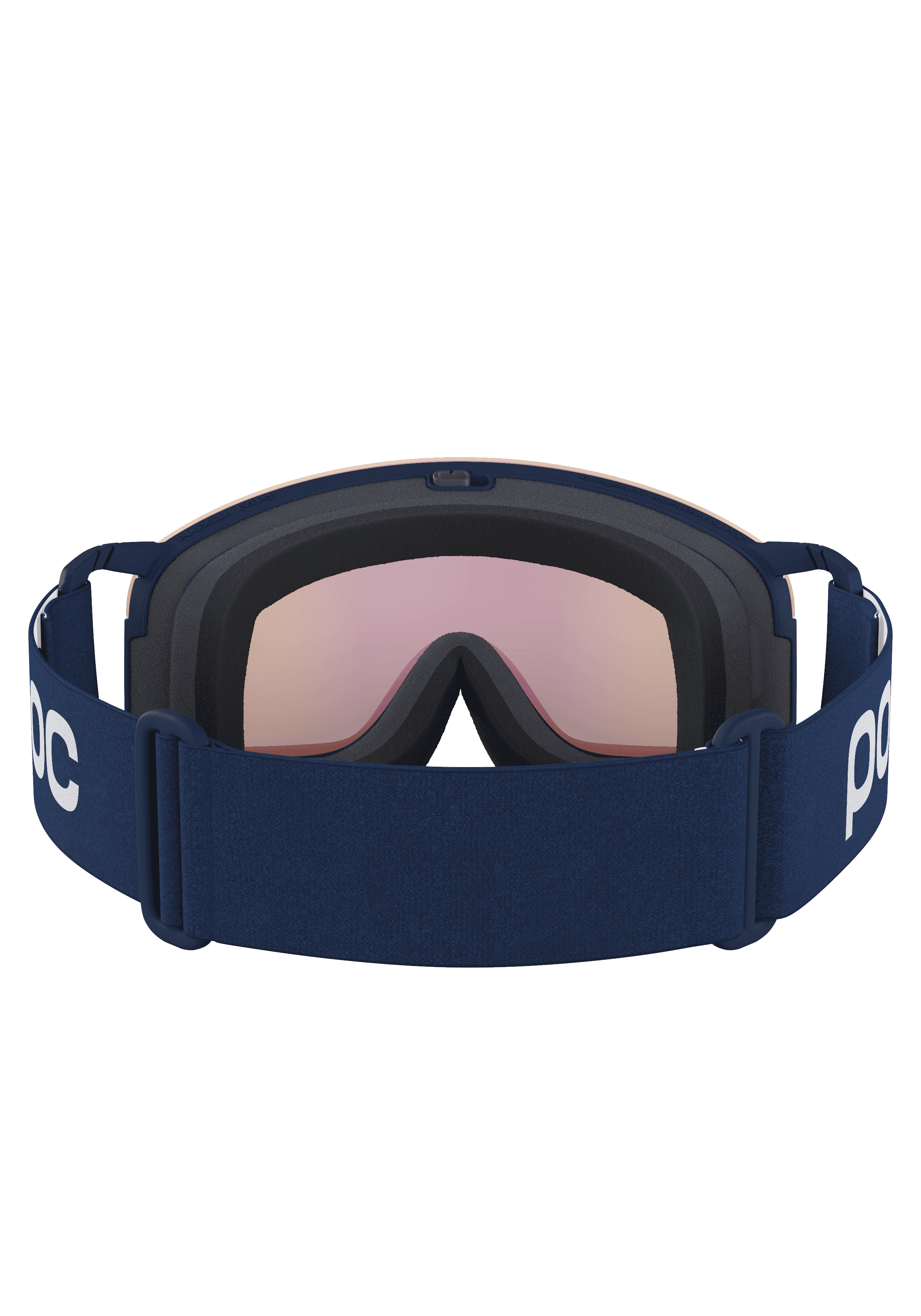 Nexal Mid Clarity Ski Goggles に Lead Blue | Ski Eyewear | POC (JP)