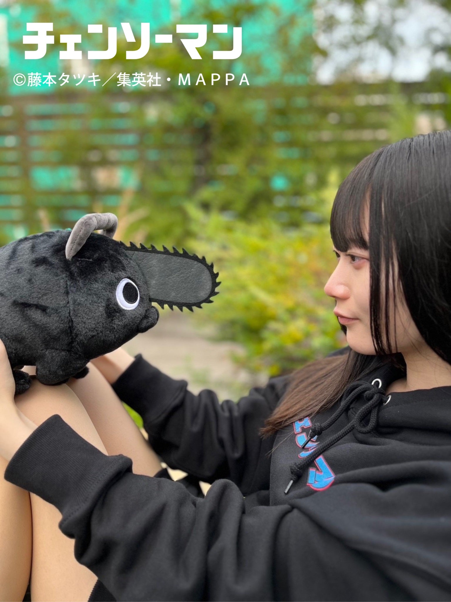 Pochimart】チェンソーマン ブラックポチタ ぬいぐるみ【日本テレビ