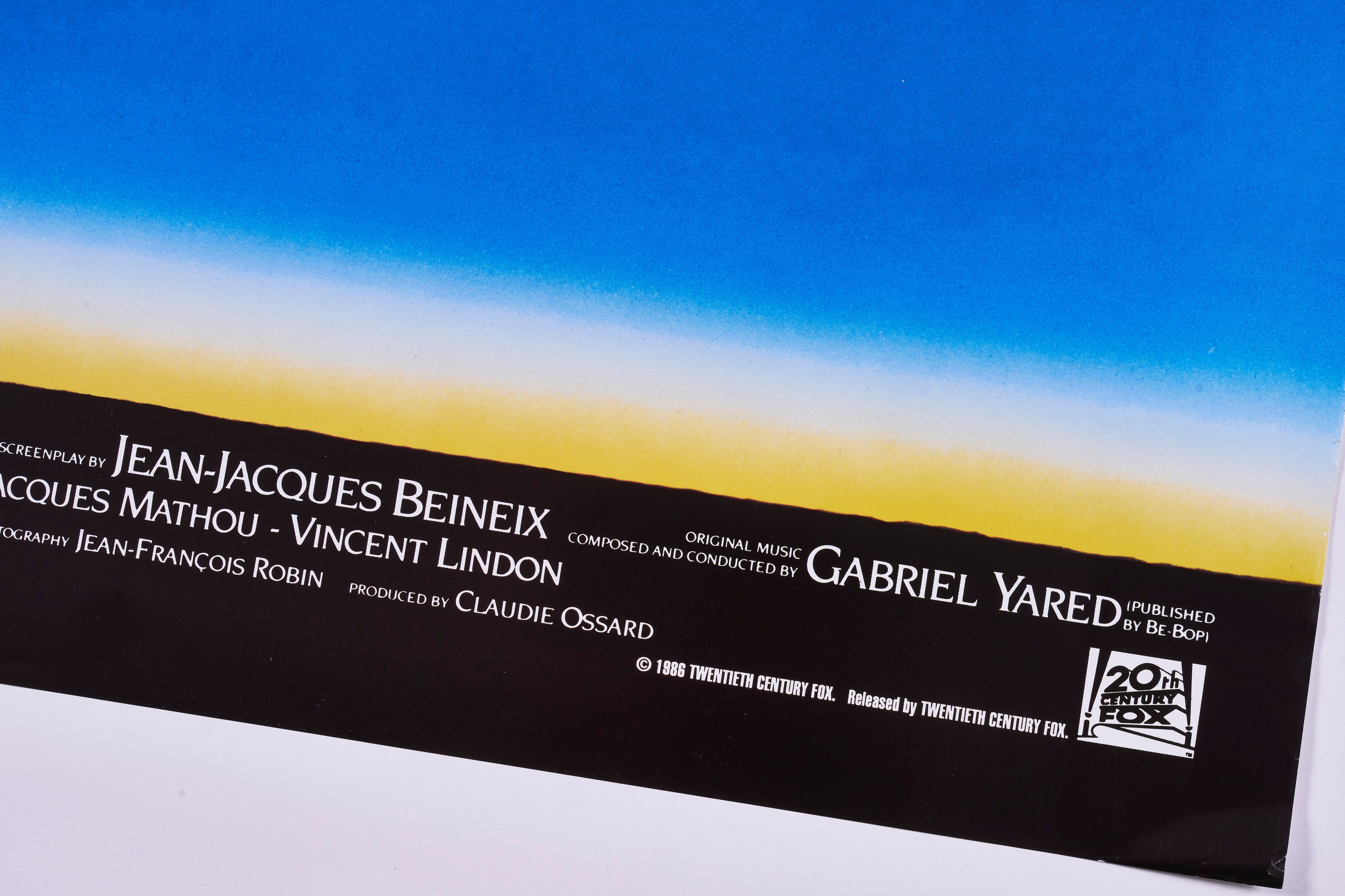 限定10枚】Betty Blue（ベティ・ブルー）1986（Horizontal）/ 映画