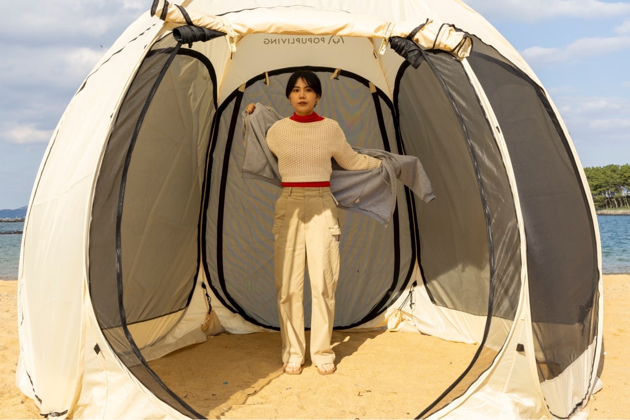 広々とした新感覚ポップアップテント | ポップアップリビング