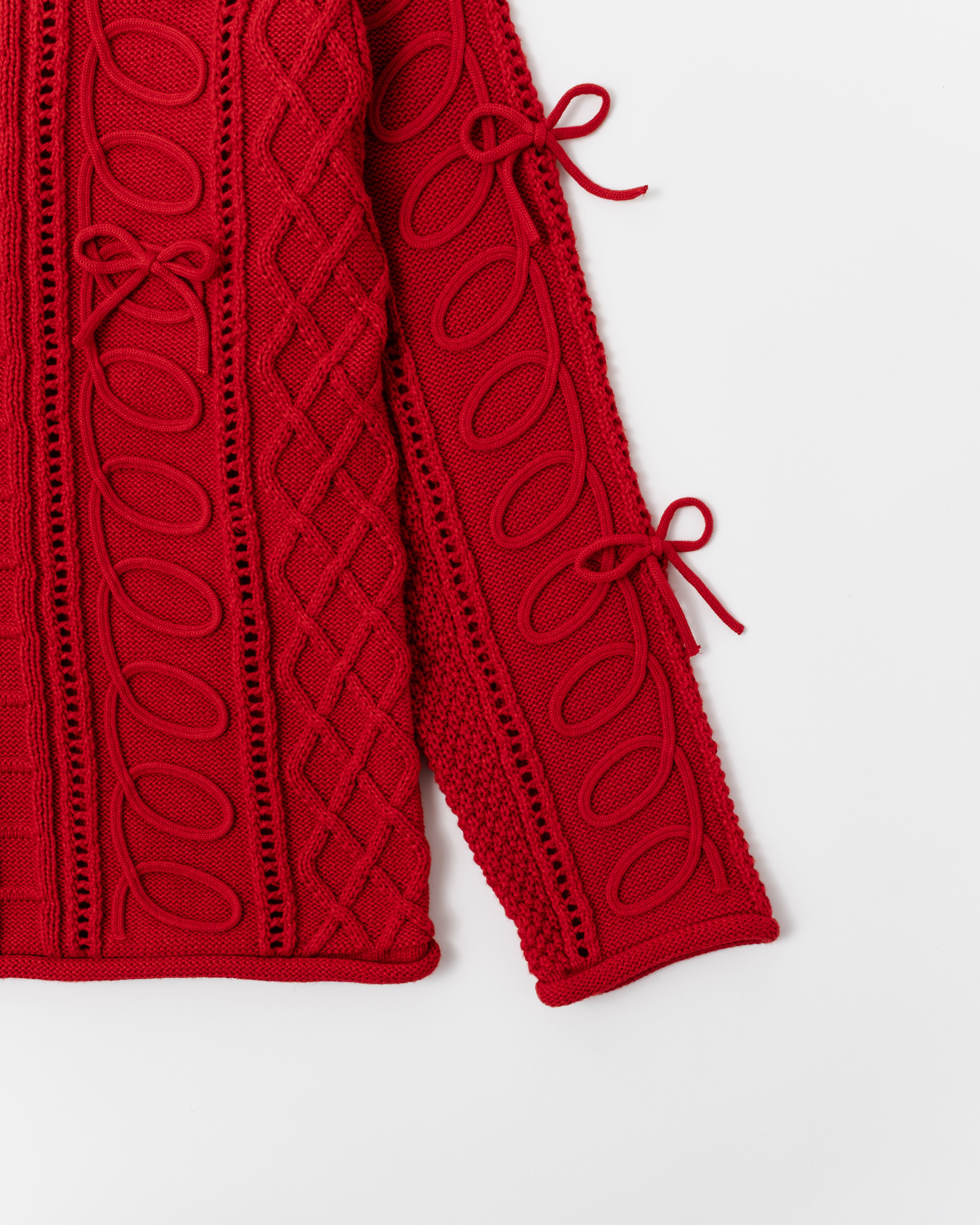 Kurukuru ribbon Knit