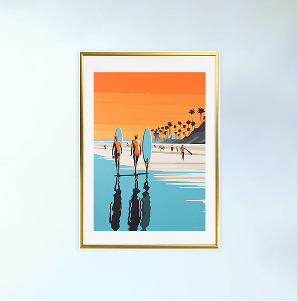 サーフィンのアートポスター:surfing_0fcb 通販