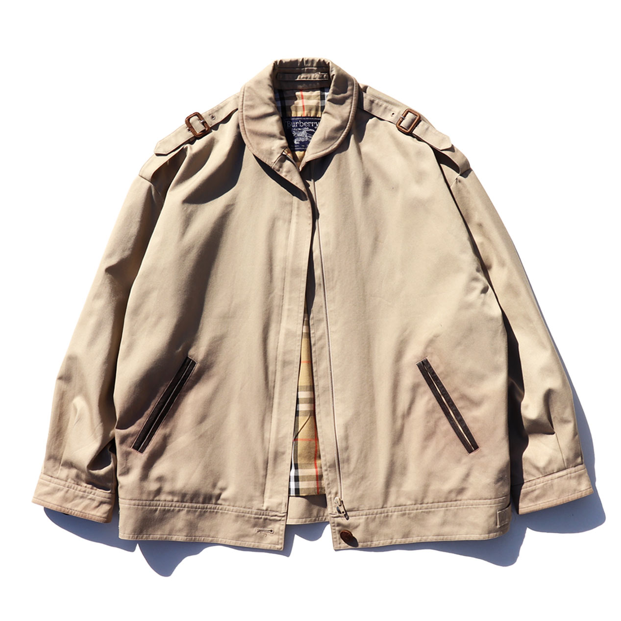 POST JUNK / 80's BURBERRYS Harrington Jacket [16-R]