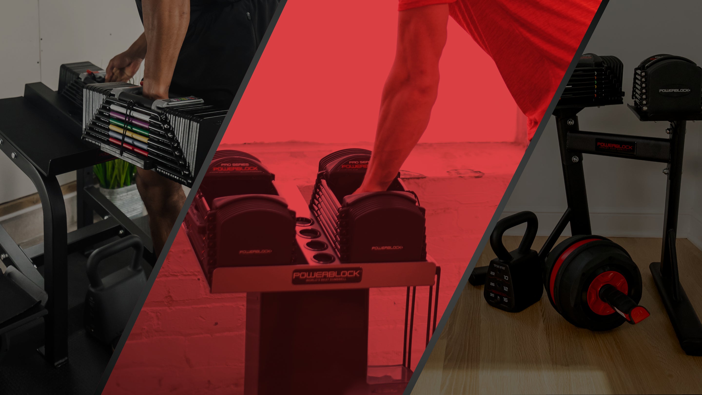 Adjustable Dumbbell Stands | PowerBlock