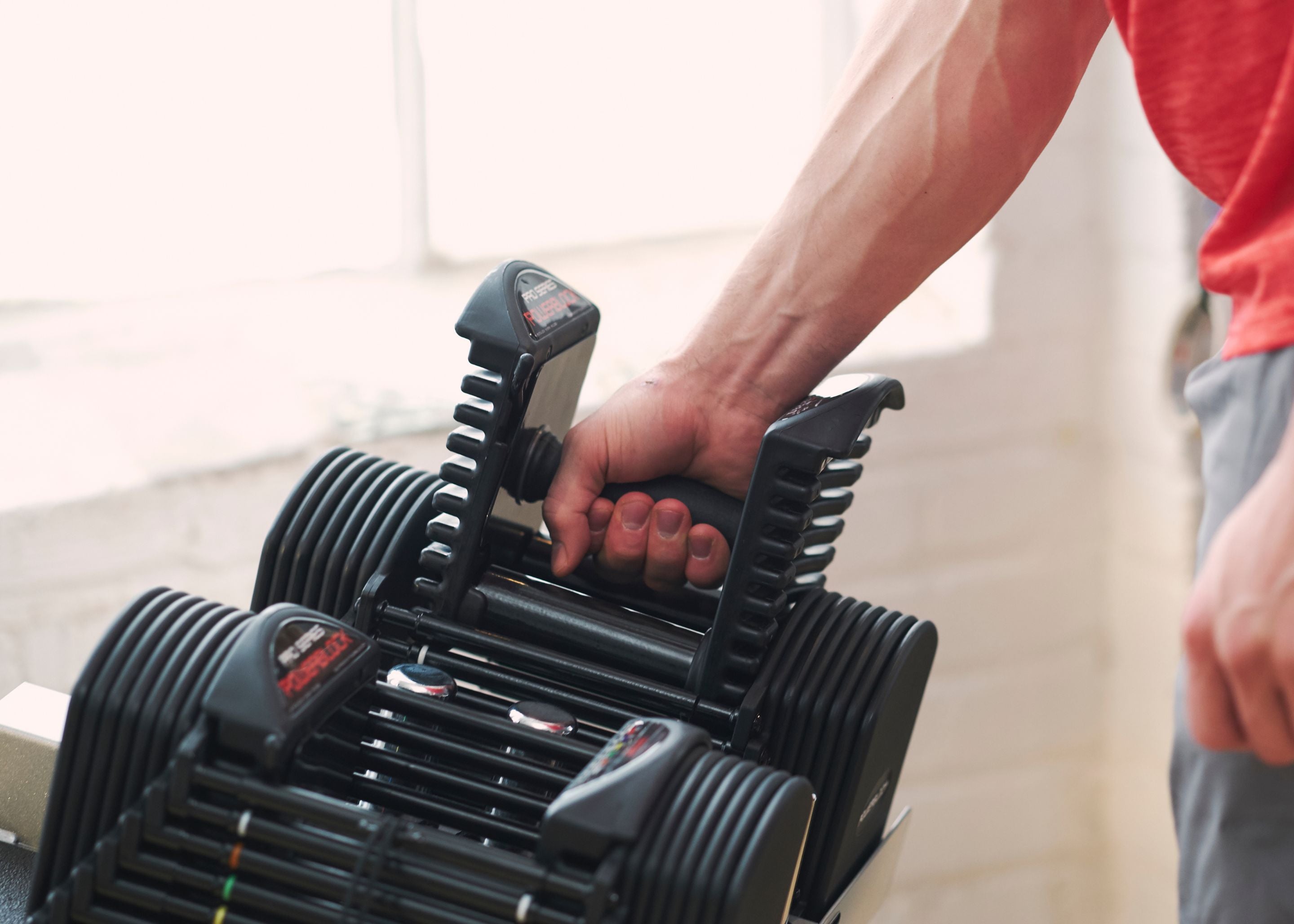 Pro 50 Adjustable Dumbbells | Up to 50 lbs | PowerBlock