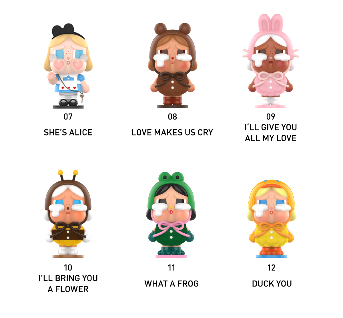 CRYBABY Crying Again Series Figures - POP MART (Japan)