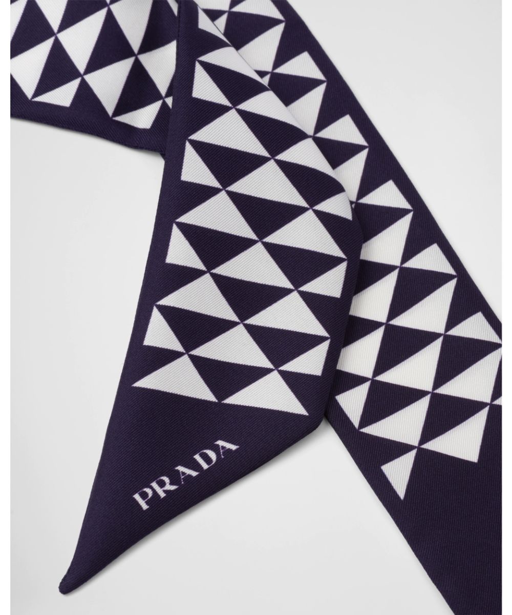 PRADA/プラダ_Women通販 | プリントツイル スカーフ【送料無料】【店頭