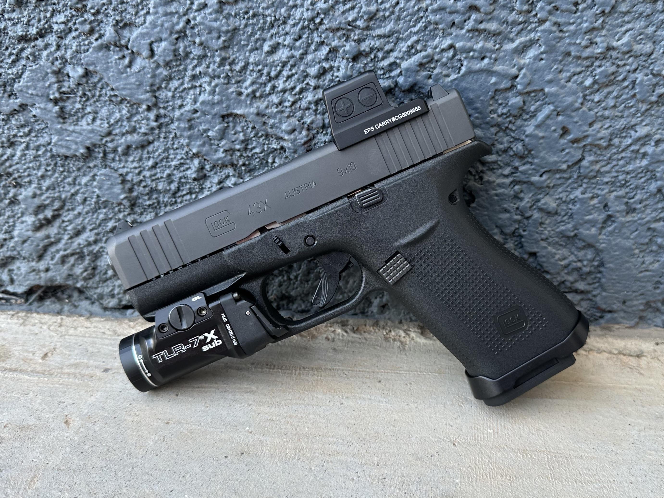 EPS Carry installed today, loving this 43x! : r/Glock43X