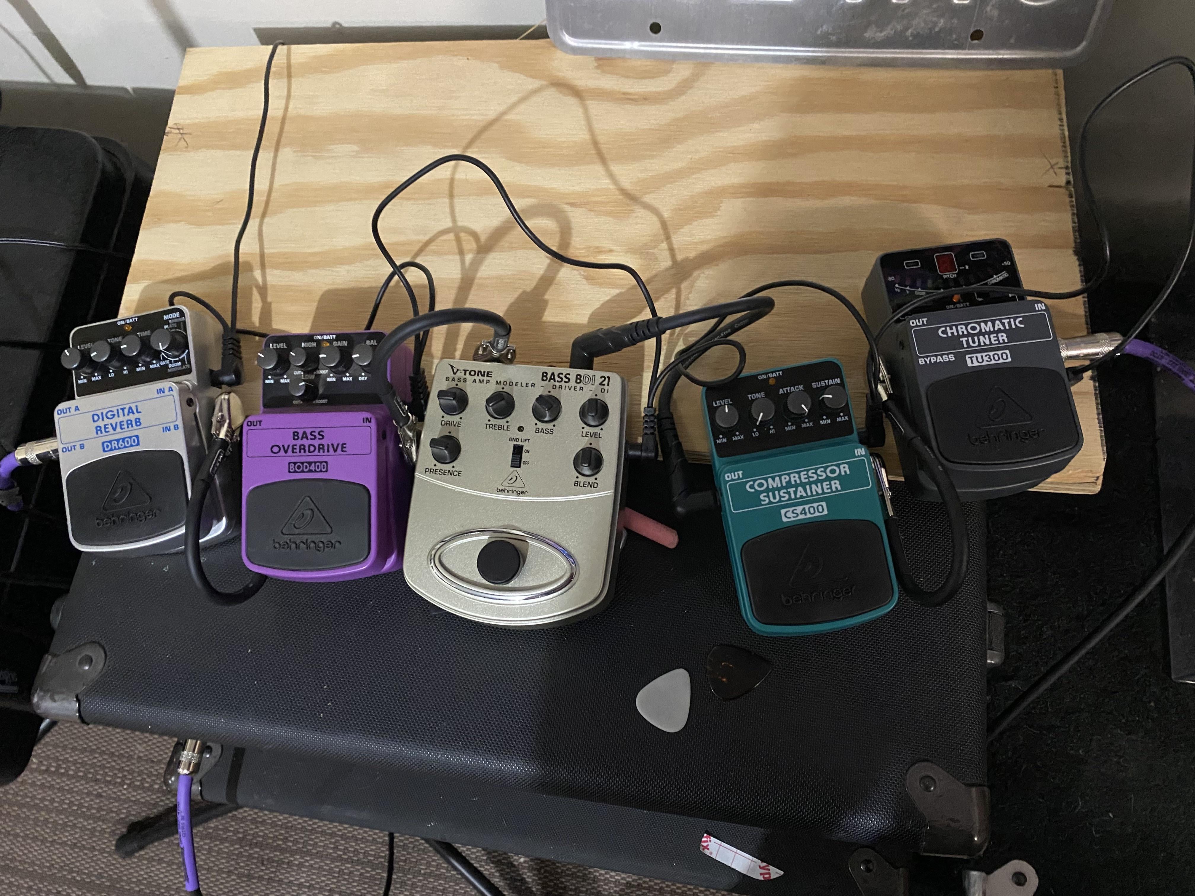My new line up (take 2) : r/basspedals