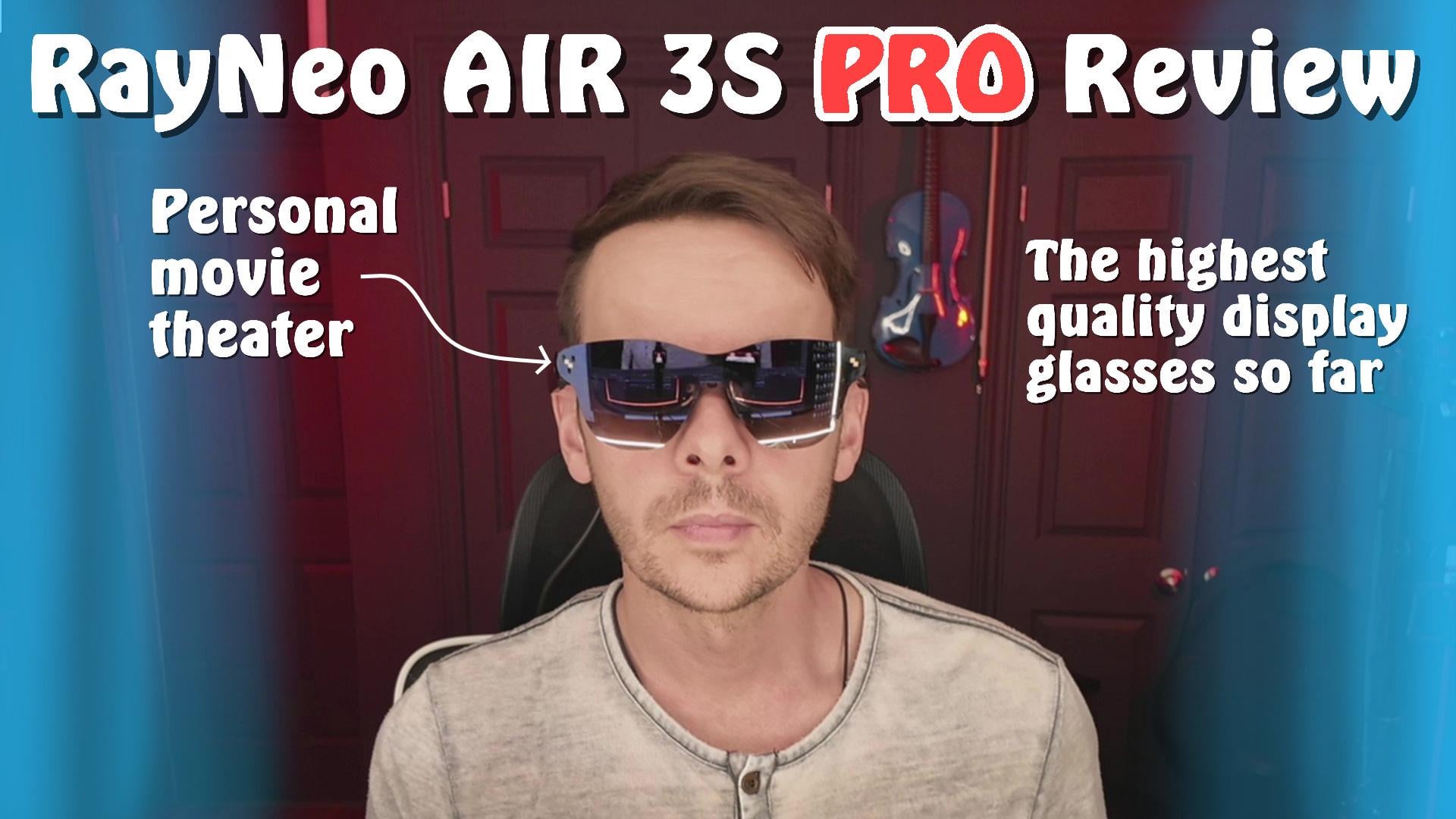 新しい RayNeo Air 3S Pro のレビュー : r/RayNeo