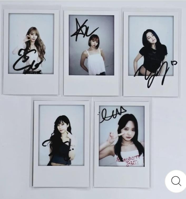 Le Sserafim サイン入りポラロイド 助けて : r/kpopcollections