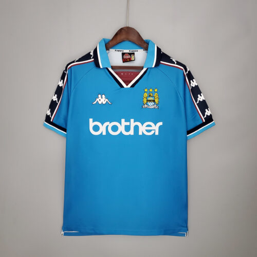 Manchester City 1997-99 Home Shirt - Premier Retros