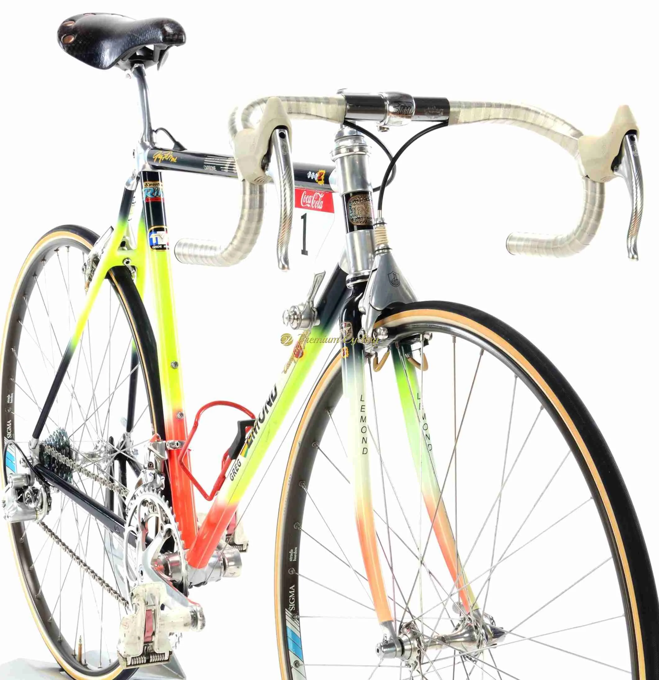 TVT 92 Carbone – Greg LEMOND Team Z, Campagnolo C-Record Delta 8s