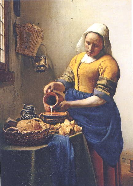 ポストカード フェルメール 牛乳を注ぐ女 - 輸入ポストカードの店