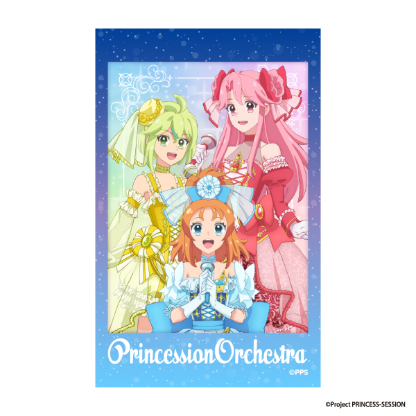 プリンセッション・オーケストラ チェキ風カード 全4種｜GOODS/Blu-ray