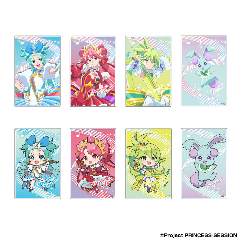 プリンセッション・オーケストラ トレーディングアクリルカード｜GOODS