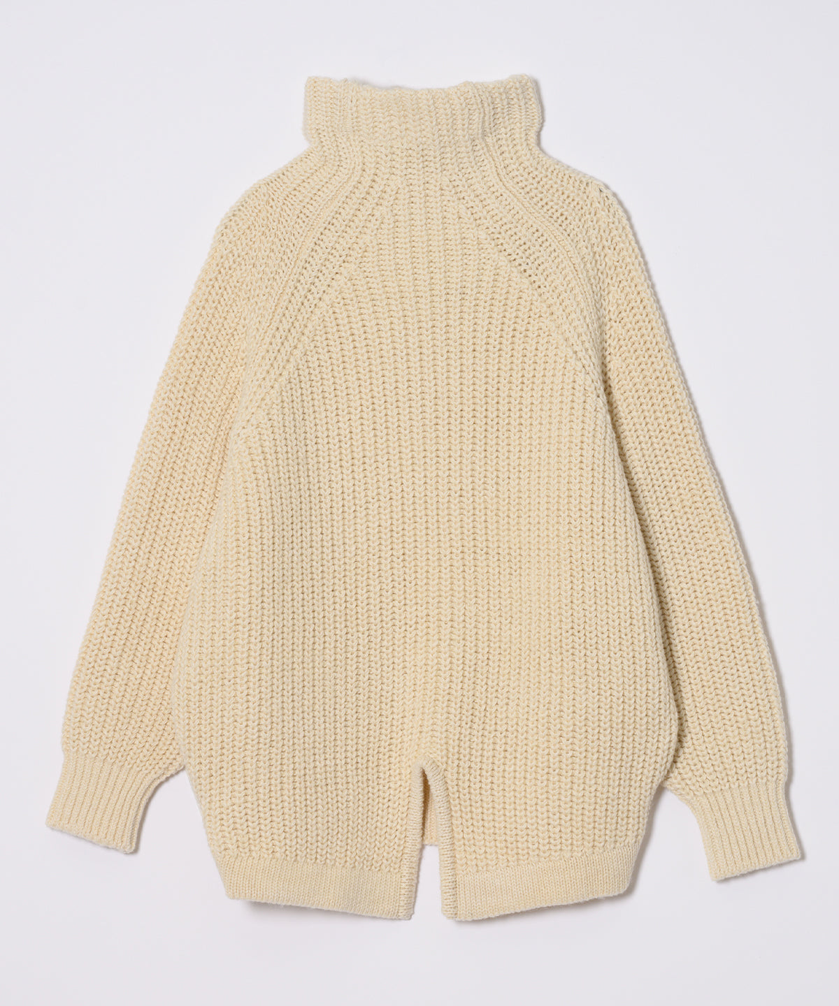 ウールニットタートルドルマンセーター / オーガニックコットン – PRISTINE