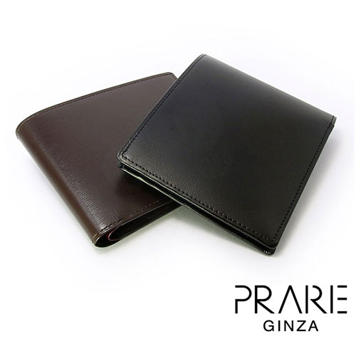 プレリーギンザ ボックスカーフ ヴェネチアン 二つ折り財布（小銭入れ