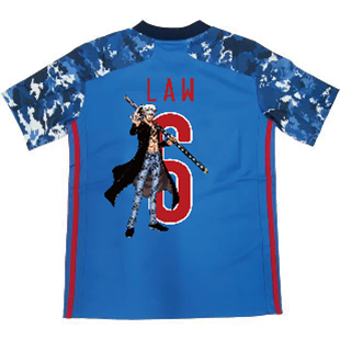 大人気TVアニメ『ONE PIECE』限定プリントのサッカー日本代表