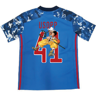 大人気TVアニメ『ONE PIECE』限定プリントのサッカー日本代表