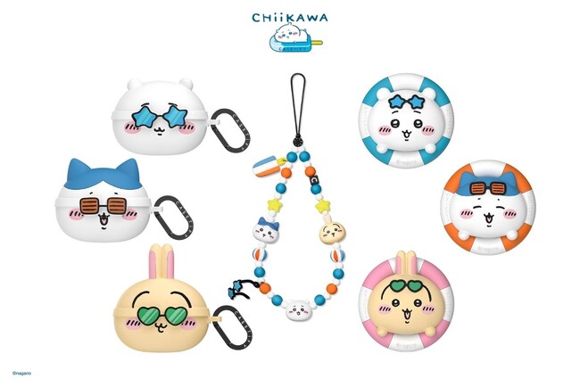 CASETiFY】「ちいかわ x CASETiFY」この夏、テックアクセもビーチ仕様