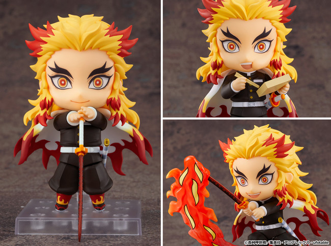 大人気アニメ『鬼滅の刃』より、「煉獄杏寿郎」がデフォルメフィギュア