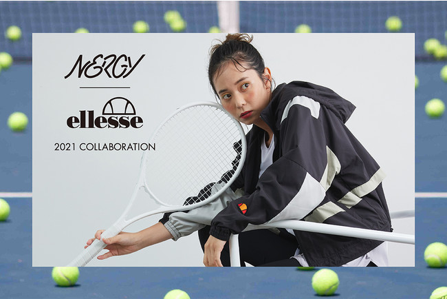 NERGY(ナージー)」が人気テニスウエアブランド「ellesse(エレッセ)」と