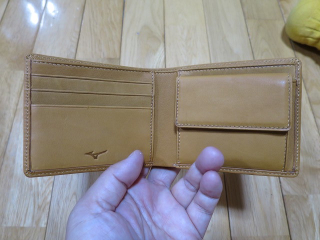 ミズノ（mizuno）の牛革二つ折り財布を購入 - 村内伸弘のブログが好き😍