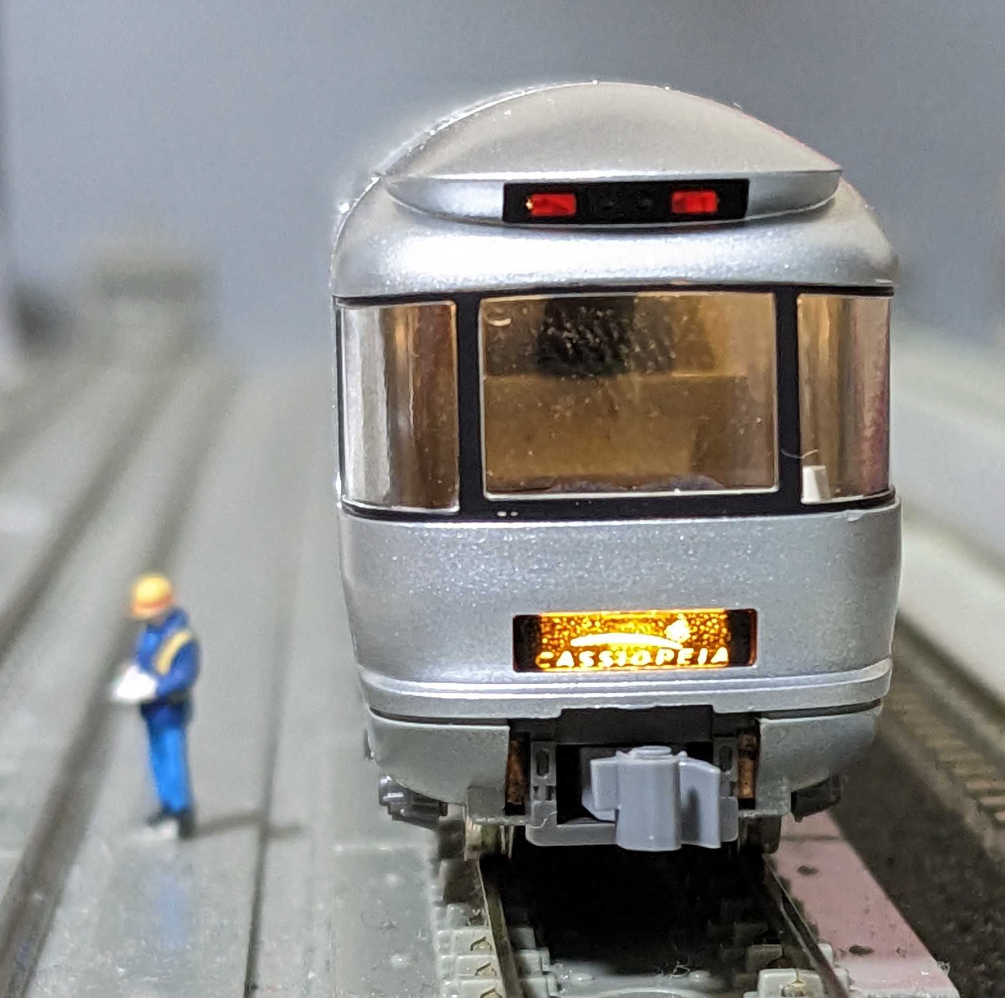 🔵🔧kato 10-399 E26 系「カシオペア」1号車 ｽﾛﾈﾌE26-1 車体改装