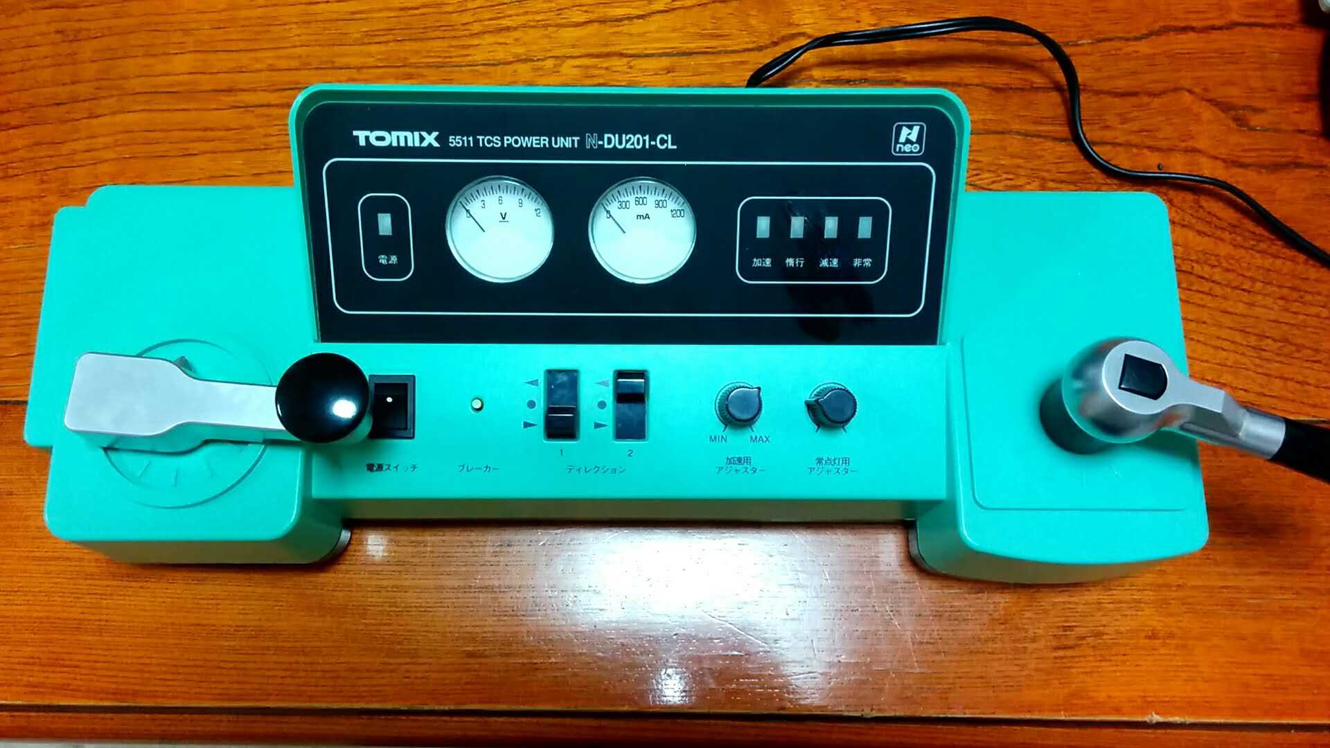 🟠 TOMIX 5511 TCS POWER UNIT N-DU201-CL LED打ち替えと配線修理
