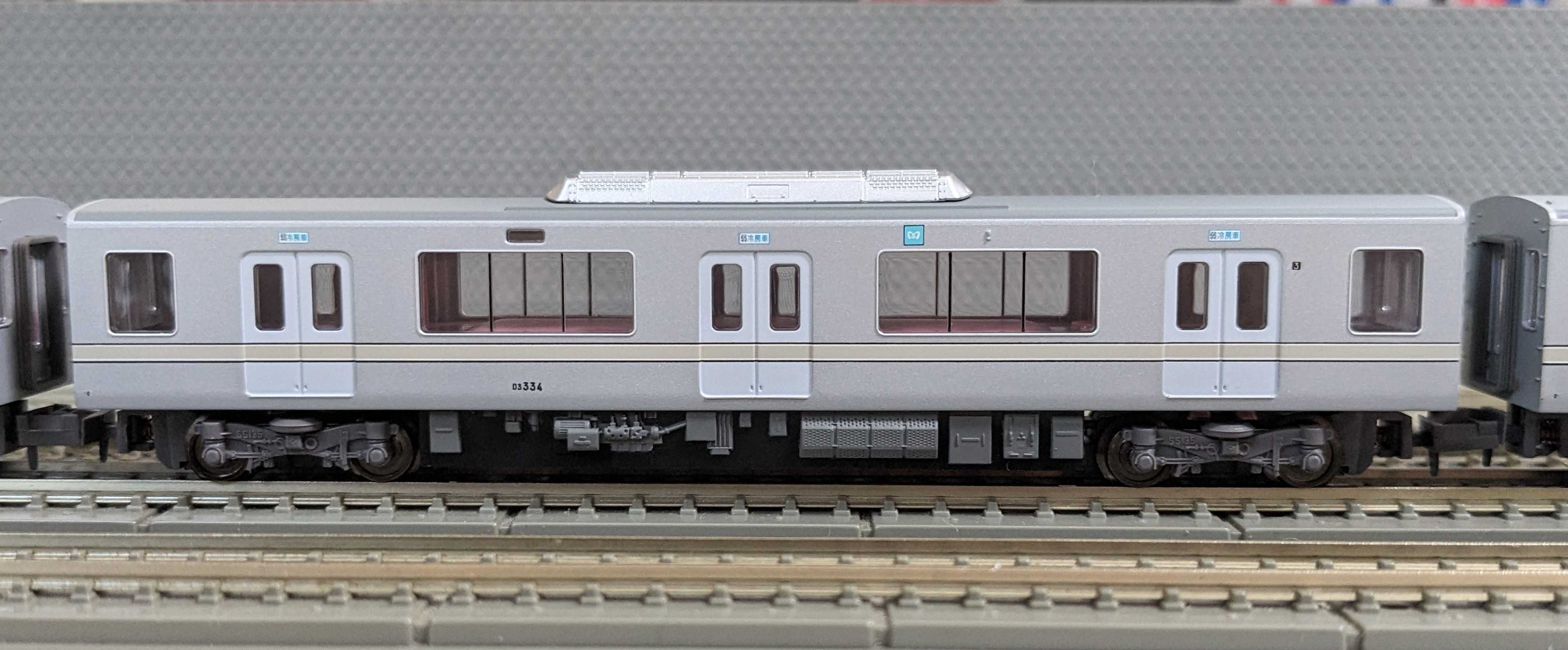 🔴入線 MICRO ACE A-5072 東京メトロ 日比谷線03系 8両ｾｯﾄ - 竹ノ塚