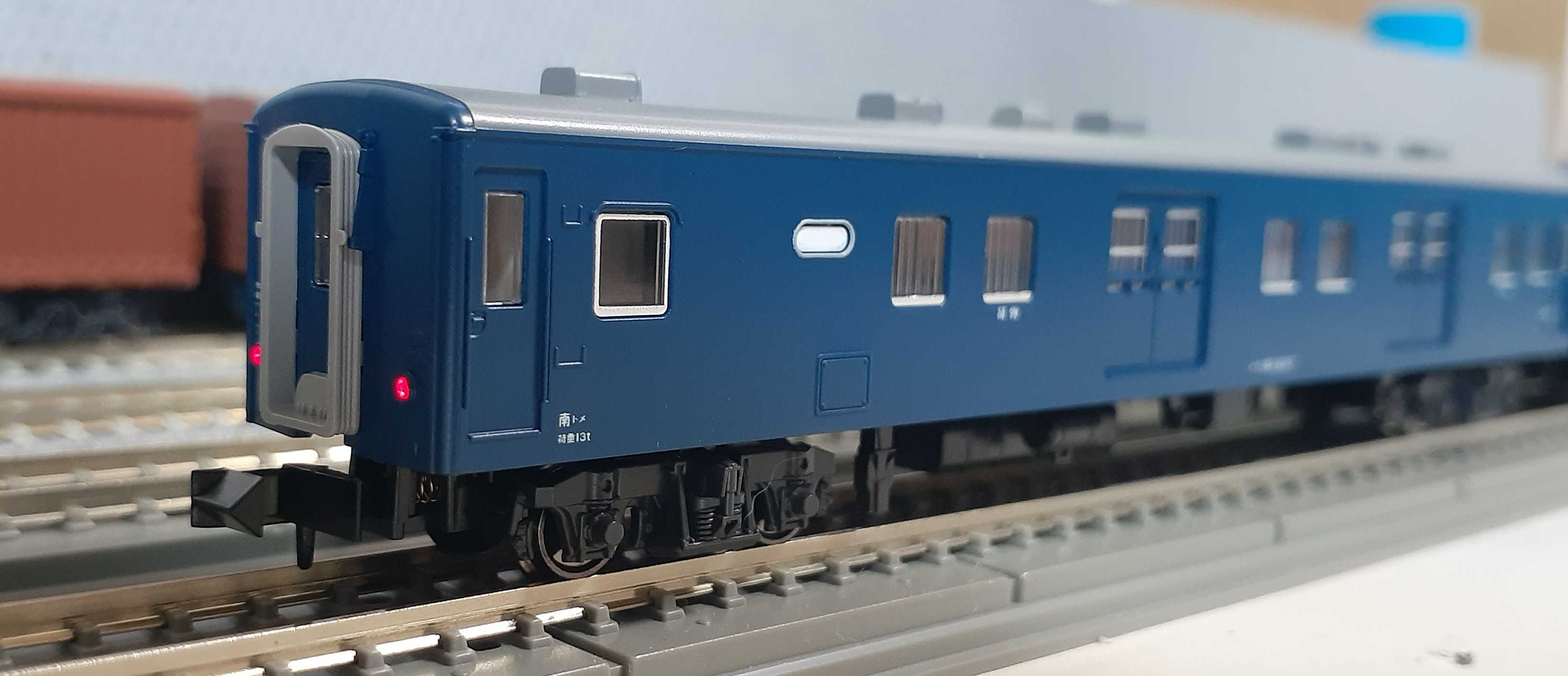 🔴入線 kato 10-898 郵便•荷物列車(東北)6両ｾｯﾄ - 竹ノ塚総合車両