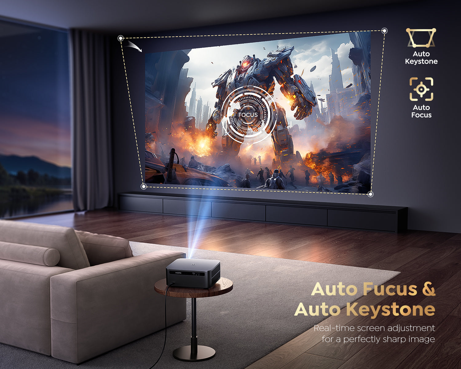 PUTRIMS Home Projector K12 – My Store
