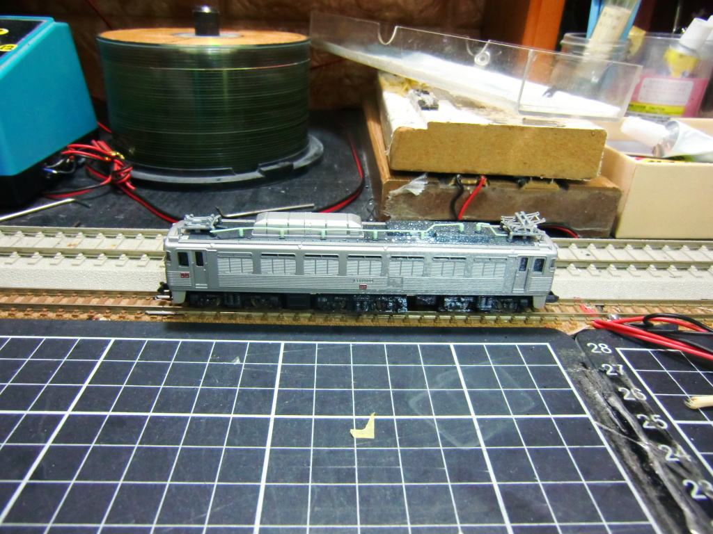 ▽HO/16番ゲージ「カツミ C62修理＋N機関車」 – 作業履歴