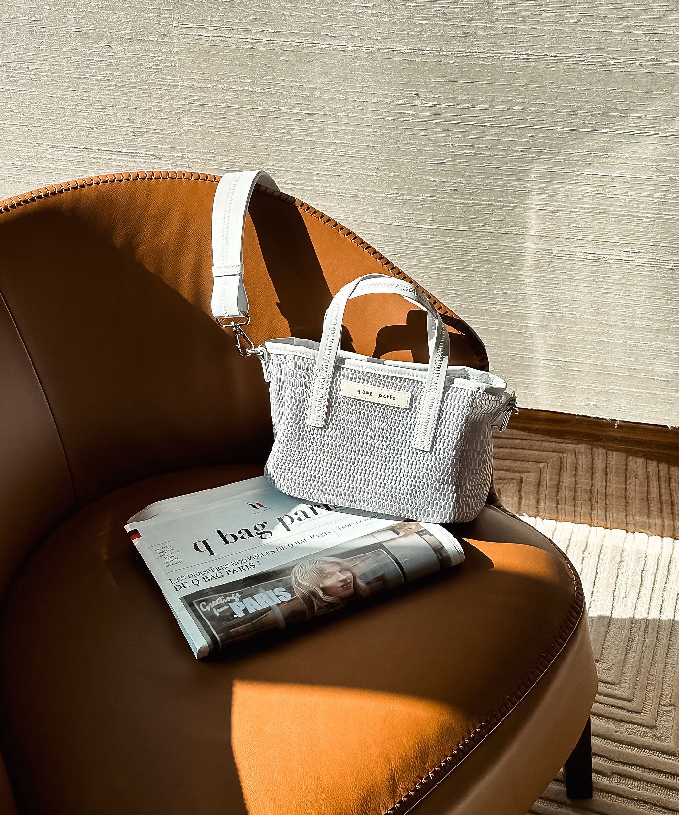 q bag paris nest zip supermini(スーパーミニ)