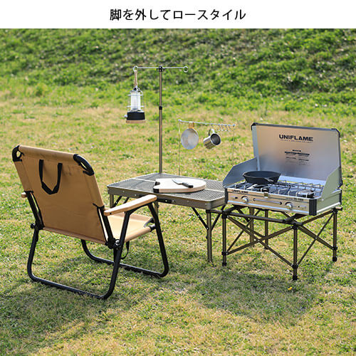折りたたみ フルメッシュキッチンテーブル ｜商品｜QUICKCAMP(クイック
