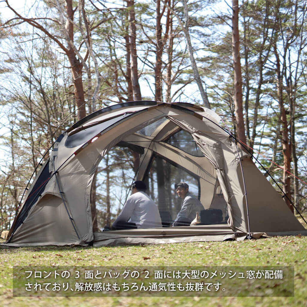 ドームシェルター FELS ｜商品｜QUICKCAMP(クイックキャンプ)公式サイト