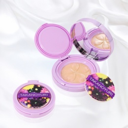 たかの友梨エステファクト フラワーパクトケース＋レフィル2個 たかの