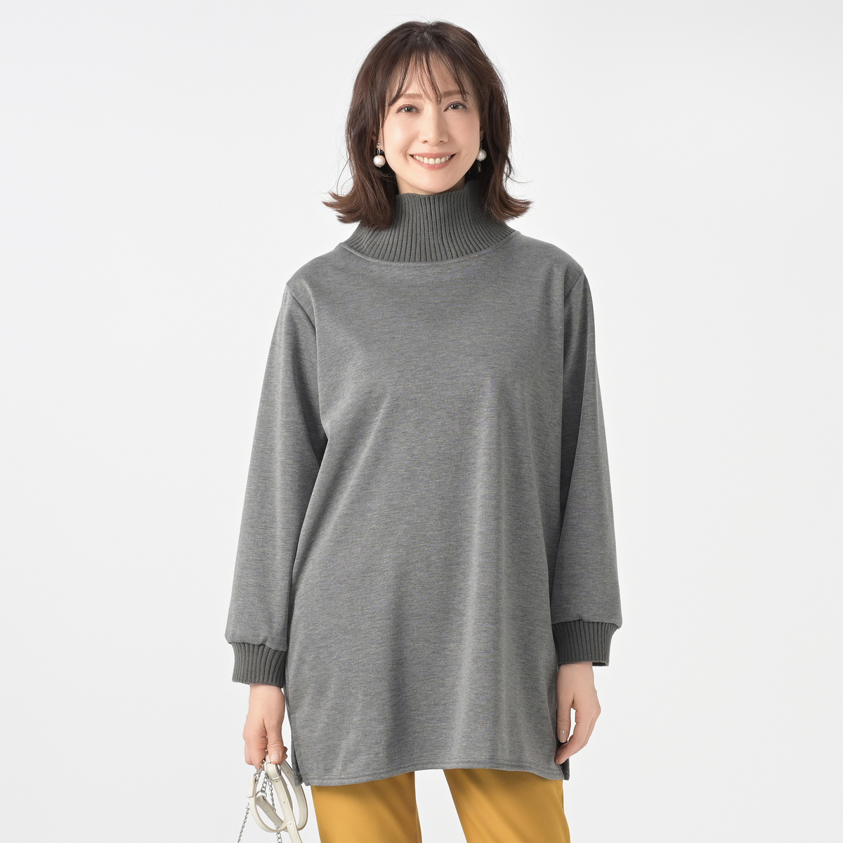 Provador もふもふ 裏毛布シャギーチュニック 麻布プロバドール - QVC.jp