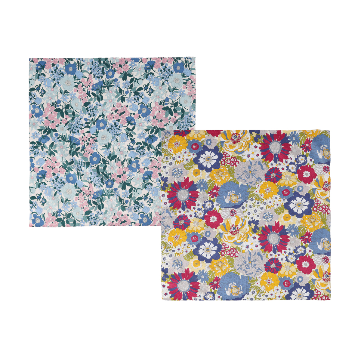 IMリバティプリント 大判ハンカチ2枚セット INTERMODE MADE WITH