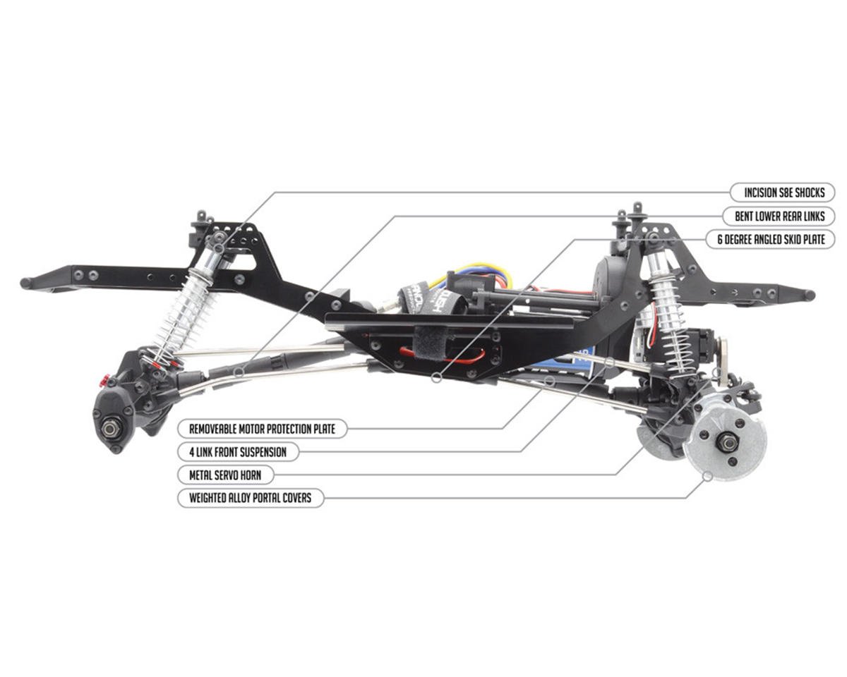 Vanquish Products VRD スタンス RTR ポータル アクスル コンプ ロック