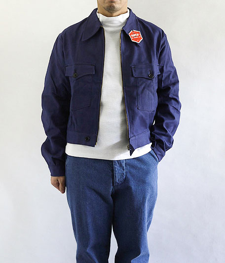 ビンテージフレンチワークジャケット [Dead Stock] - Fresh Service