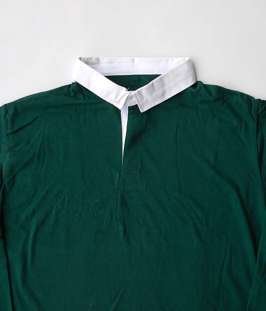イギリス軍 ラガーシャツ [Dead Stock / Dk.GREEN] - Fresh Service