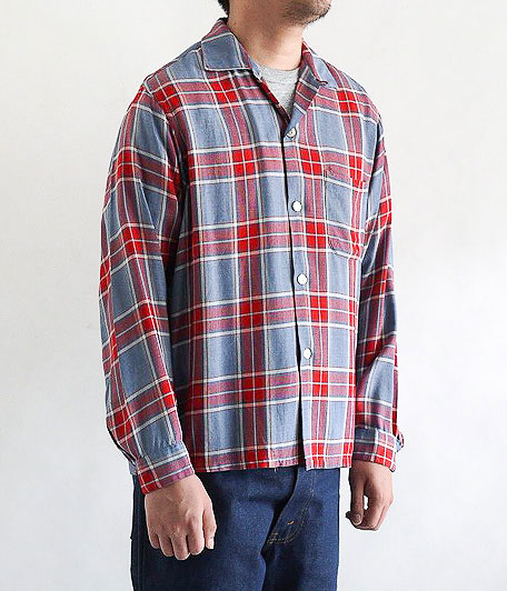 50's TOWNCRAFT ビンテージレーヨンチェックシャツ - Fresh Service