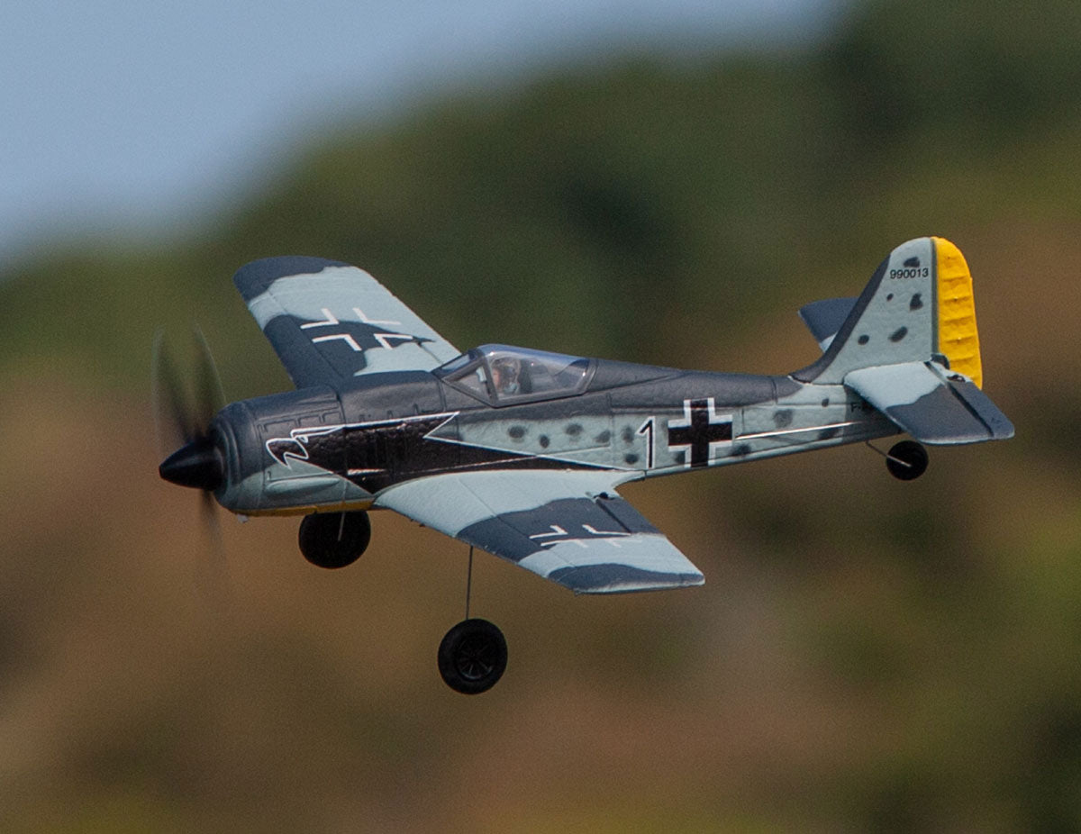 Focke-Wulf Fw 190 Micro RTF Airplane with PASS System – Rage R/C