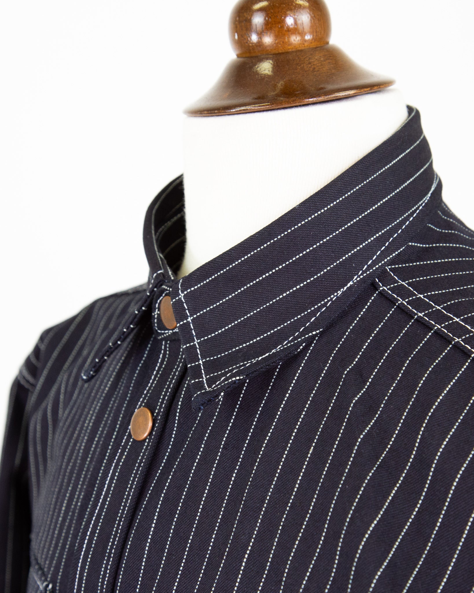 Eliminator Shadow Wabash 13.75 Oz Dark Indigo Selvedge Shirt