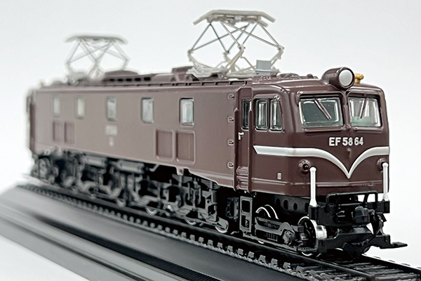 国鉄を代表した直流電機EF58登場！デアゴスティーニ「鉄道車両 金属